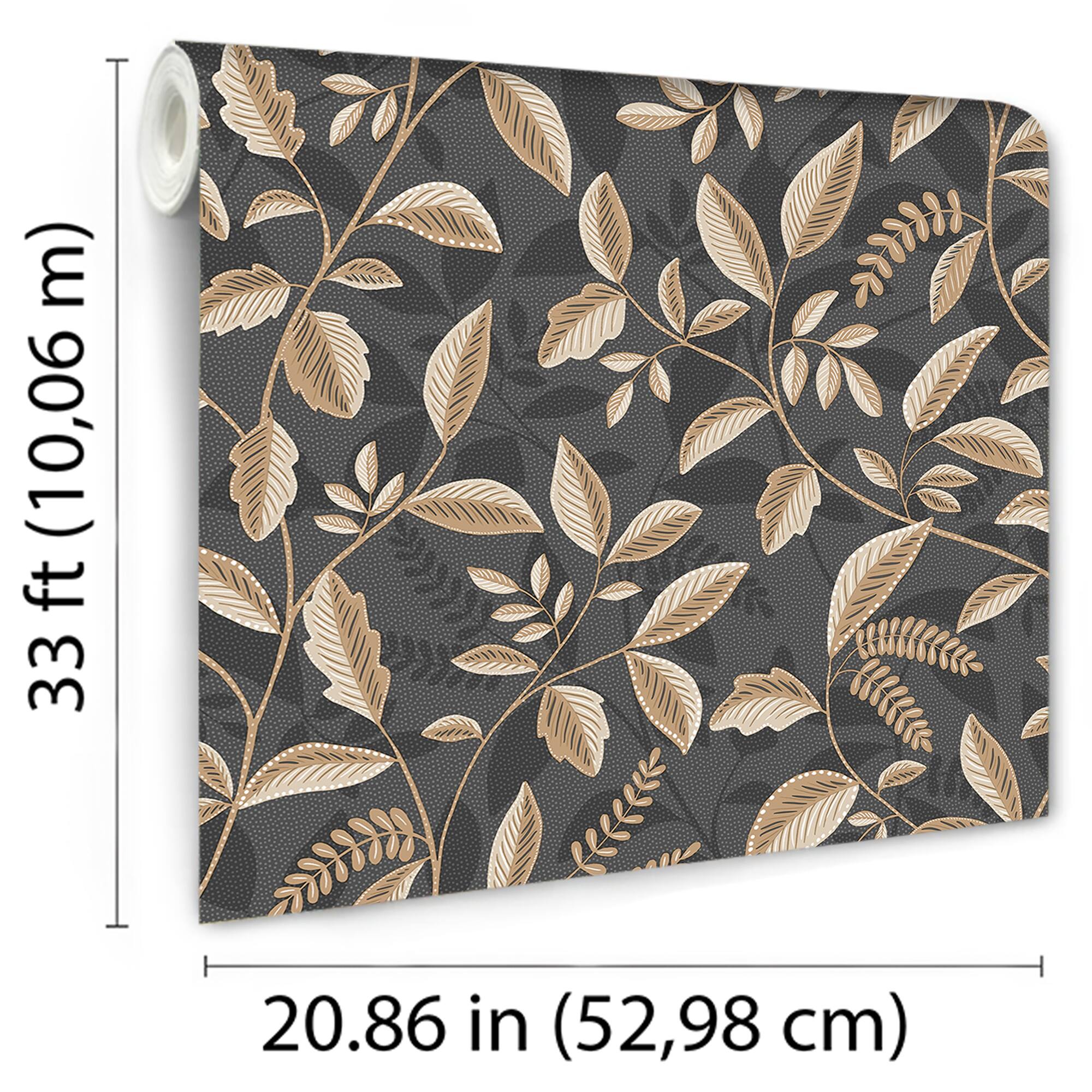 Designs Direct Tranquil Leafy Vine Wallpaper